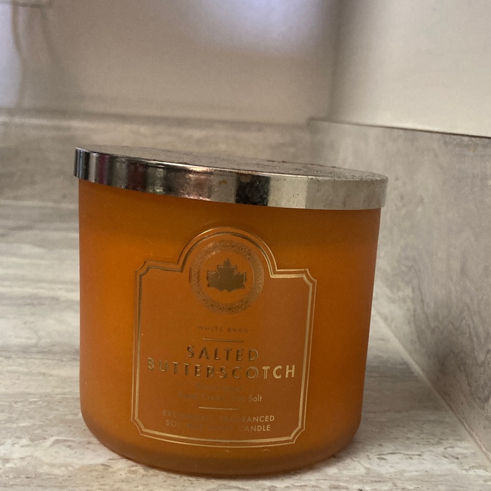 Salted Butterscotch Scented Candle